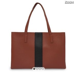 Vince Camuto vegan leather “Luck” tote bag